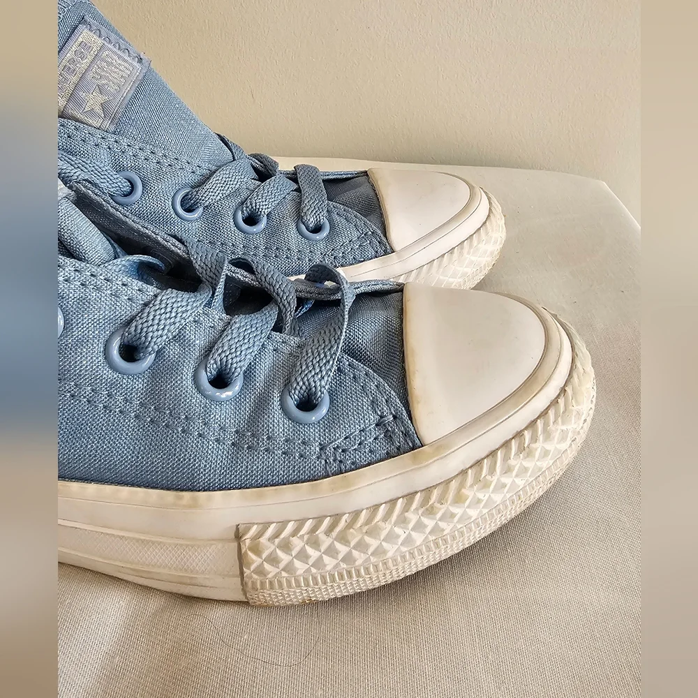 CONVERSE Toddler Girls Kids Blue Fairy Dust Canvas Sneakers
